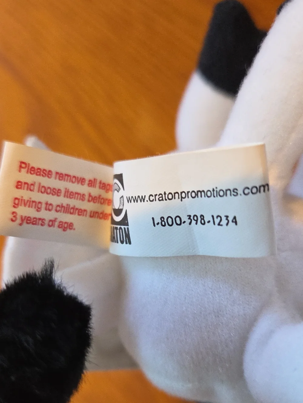 Chick-fil-A Plush Cow Toy